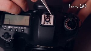 Ремонт Canon 5D Mark 3. Крепление вспышки.