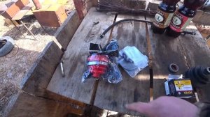 Новая огромная телега на мотоблок. Сдал движок от гусеничного вездехода. Капитальный ремонт КАРАКАТ