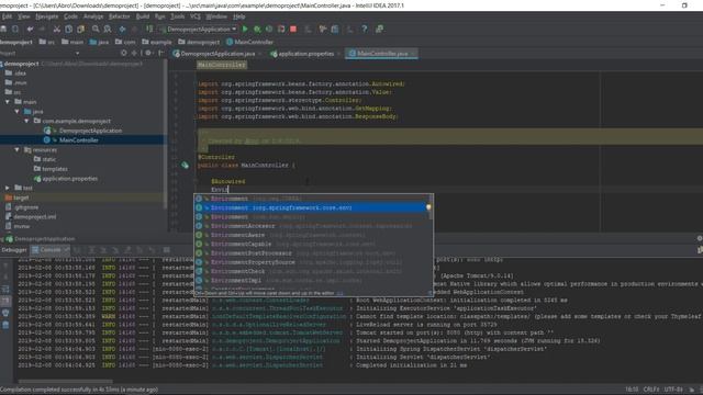 Reading Application Properties in Spring Boot MVC Controllers смотреть онлайн