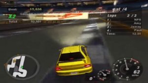 Need for Speed: Underground 2 Gameplay Walkthrough - Mitsubishi Lancer Evolution Drift Test Drive