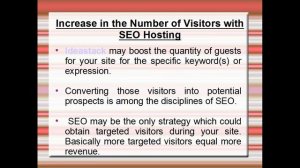 High ROIReturn On Investment with SEO Hosting