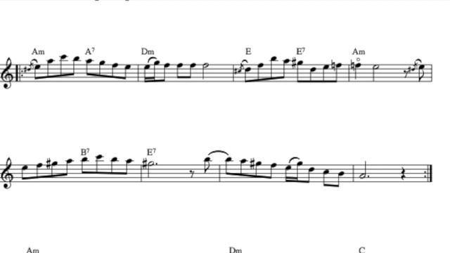 The Happy Nigun Klezmer Clarinet Backing Track with sheet music смотреть онлайн