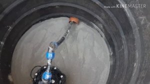 Ввод воды в дом. Кессон.