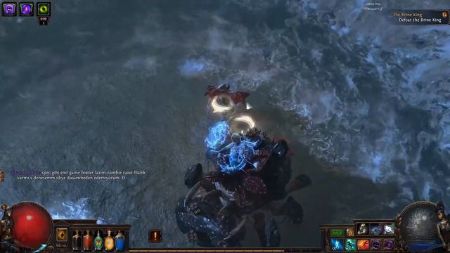 Path of Exile | The Brine King  Act-6 Boss смотреть онлайн