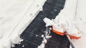 Свайный настил KOROMO и чистка снега в зимний период.