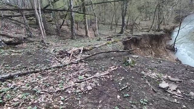 Подъем по каньону. Вдоль Качи в Бешуйские копи. Крымская зона отчуждения.  Часть 1.