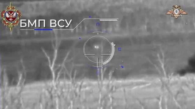 Дуэль оператора противотанкового комплекса 58 обСпН с БМП-2 противника смотреть онлайн