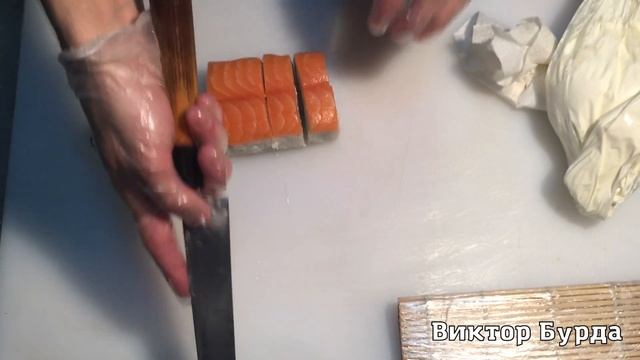 Готовим Ролл Филадельфия Лайт и VIP. Можно Приготовить дома. смотреть онлайн