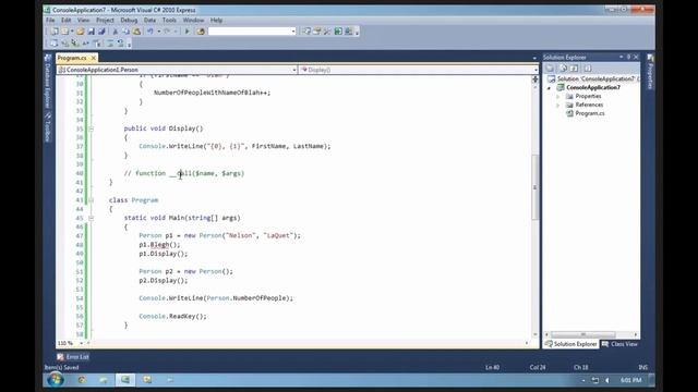 ? Magic Methods for Classes • C# Programming • C# Tutorial • Learn C#
