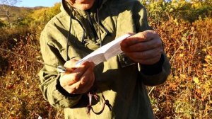 Нож Сталь N 690 - Нож Сталь К 340 - 12 октября 2022 г. Калина 105 Прогулка лесная Заброшенный Рай