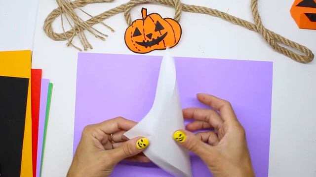 DIY Хэллоуин. ПОДЕЛКИ на ХЭЛЛОУИН из бумаги ДЛЯ ДЕТЕЙ