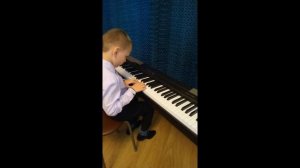 "Коровушка" РНП  (Исполнение на фортепиано)