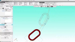 ЦЕПЬ обыкновенная (ювелир))) КОМПАС 3D v17 урок 16
