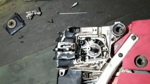 устраняем подтекание масла из бензопилы.