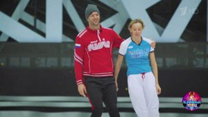 Вольфганг Черни и Оксана Домнина. Тренировка. Ледниковый период 2020. Фрагмент выпуска от 07.11.2020