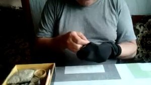 Как штопать носок