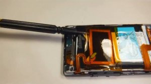 How to take apart a SONY Walkman NWZ-A15 NWZ-A17 and change battery