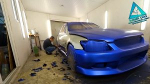 Удаление жидкой резины с кузова. Dempinox.