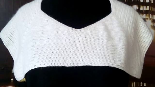 Туника крючком "НЕЖНЯШКА" продолжение// Реглан сверху с ростком/ Мои ошибки, и как я их исправила// смотреть онлайн