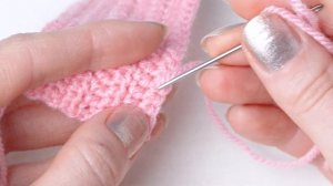 Как спрятать и закрепить концы нитей | How to hide yarn ends in crochet
