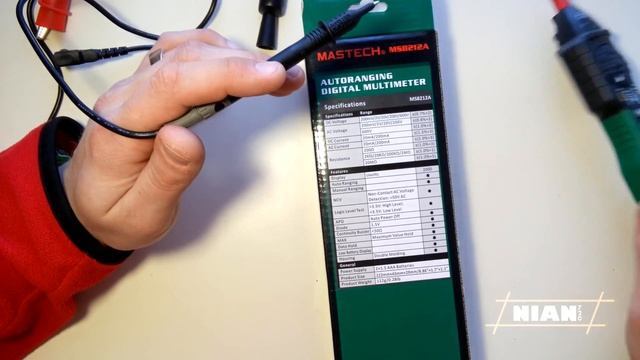 MASTECH MS8212A идеальный мультиметр для электрика смотреть онлайн