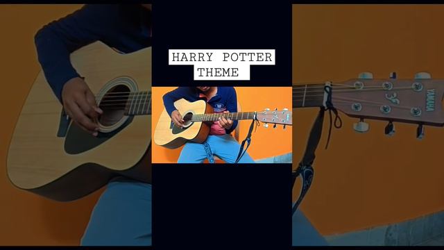 Harry Potter theme guitar tabs || Harry Potter || the rex #reels #viral #guitar