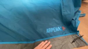 Quechua Arpenaz 2+ двухместная палатка / Обзор для Авито и не только