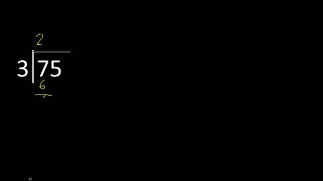 Dividir 75 entre 3 division de 2 numeros con procedimiento смотреть онлайн