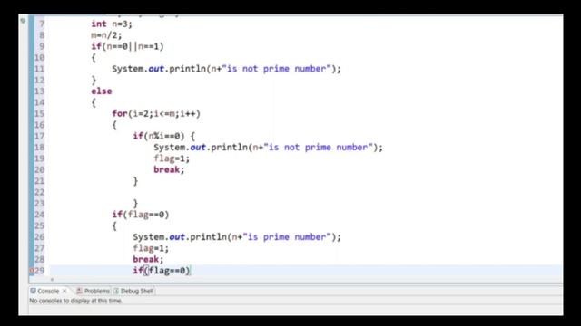 Prime number or not java program | Java basic program | Coding | basic coding | prime numbers