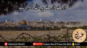 Mein Falasteen (Palestine) Hoon ( میں فلســــطین ہوں ) | Palestine Nasheed | Al Aqsa | Baitul Maqdi