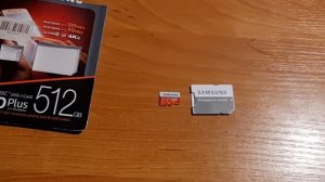 Карта памяти Samsung EVO Plus на 512Gb из Sulpak.