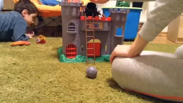 Замок и рыцари видео моделлинг