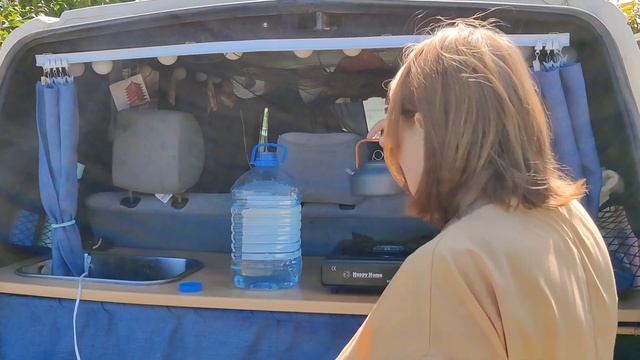 Едем на море. Автопутешествие ч.3 #vanlife. Крым, Коктебель смотреть онлайн