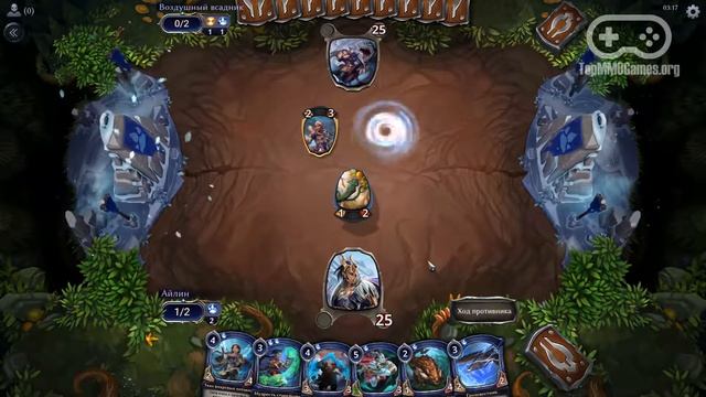 Геймплей карточной онлайн игры Eternal / Этернал