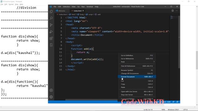 Passing Anonymous Function as Argument in JavaScript