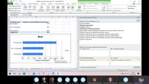 Обработка данных анкетирования. Построение сводной диаграммы