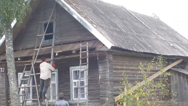 Заезд в деревню. Дядя Леня Колосов и Римма Александровна