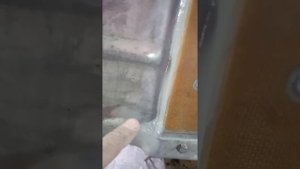 Лодка Крым , закончил делать транец .