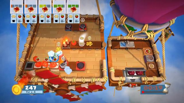 Overcooked 2 me and girlfriend playing some cooking game part 1 смотреть онлайн