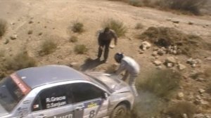 Mitsubishi Lancer evo VIII Rally Crash (Ruben Gracia)