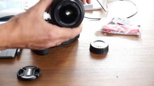 Объектив Nikon на камере Canon