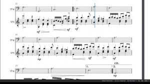 Waltz for guitar and cello - MuseScore 4