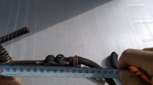 самодельный держатель электродов из арматуры