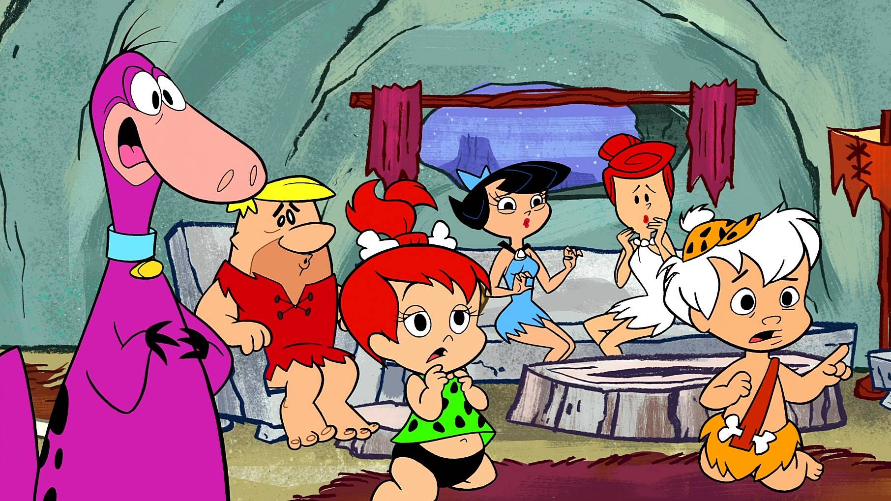 Флинтстоуны  4 сезон 7  серия Клей для двоих / The Flintstones