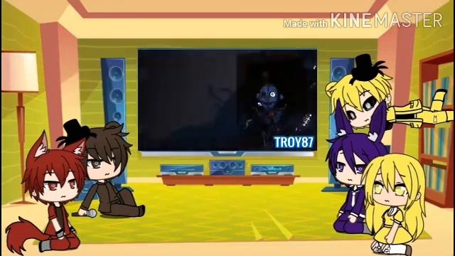 fnaf 1 reacts to I'm so sorry смотреть онлайн