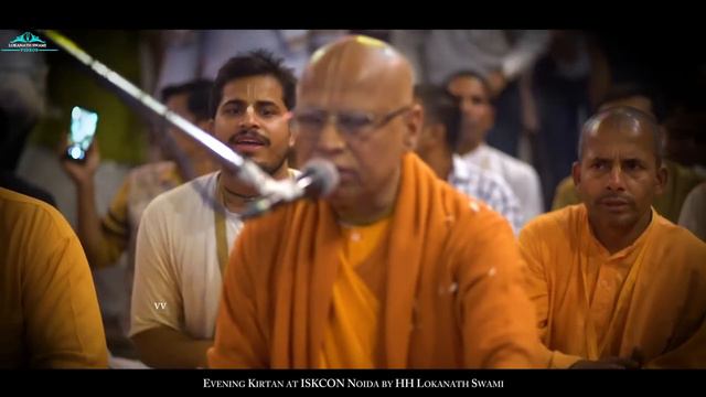 Evening Kirtan by HH Lokanath Swami at ISKCON Noida||02 Nov 2018 || смотреть онлайн
