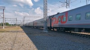 Поезд номер "133А" Санкт-Петербург-Казань