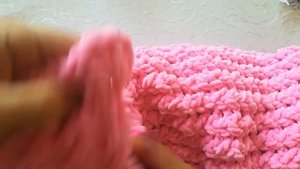 Как связать детское покрывало из велюровой пряжи.Himalaya dolphin Baby.