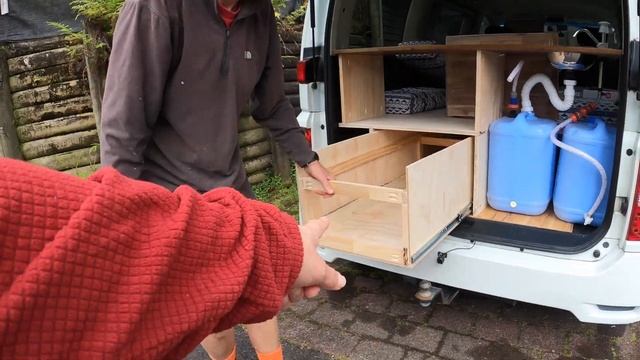 Nissan Elgrand Campervan Conversion - Van build and Van Tour смотреть онлайн