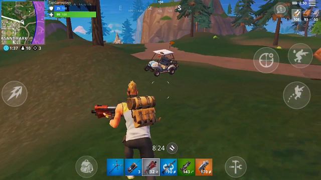 Fortnite Mobile - Gameplay Walkthrough Part 39 - Season 5 Battle Pass Bundle (iOS, Android) смотреть онлайн